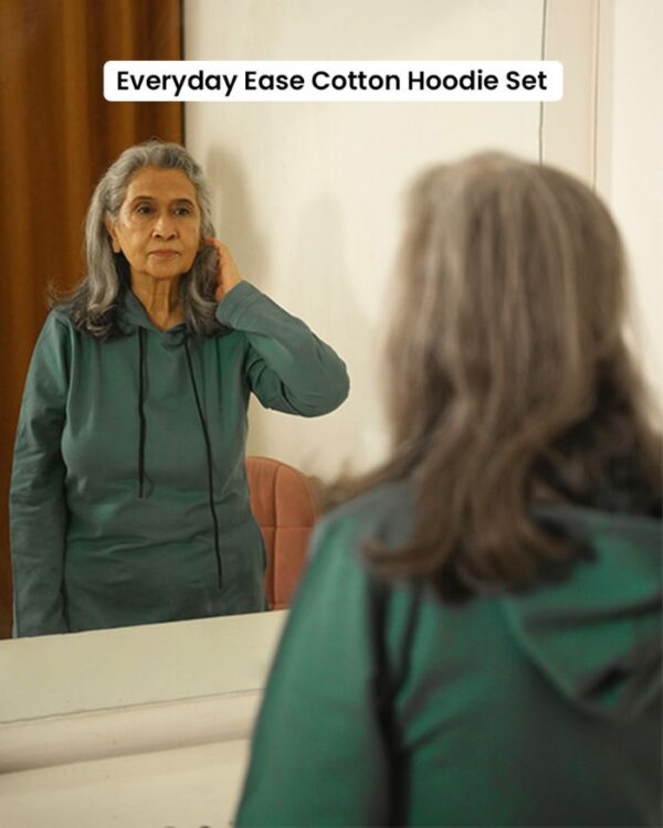 Everyday Ease Cotton Hoodie Set - Image 5